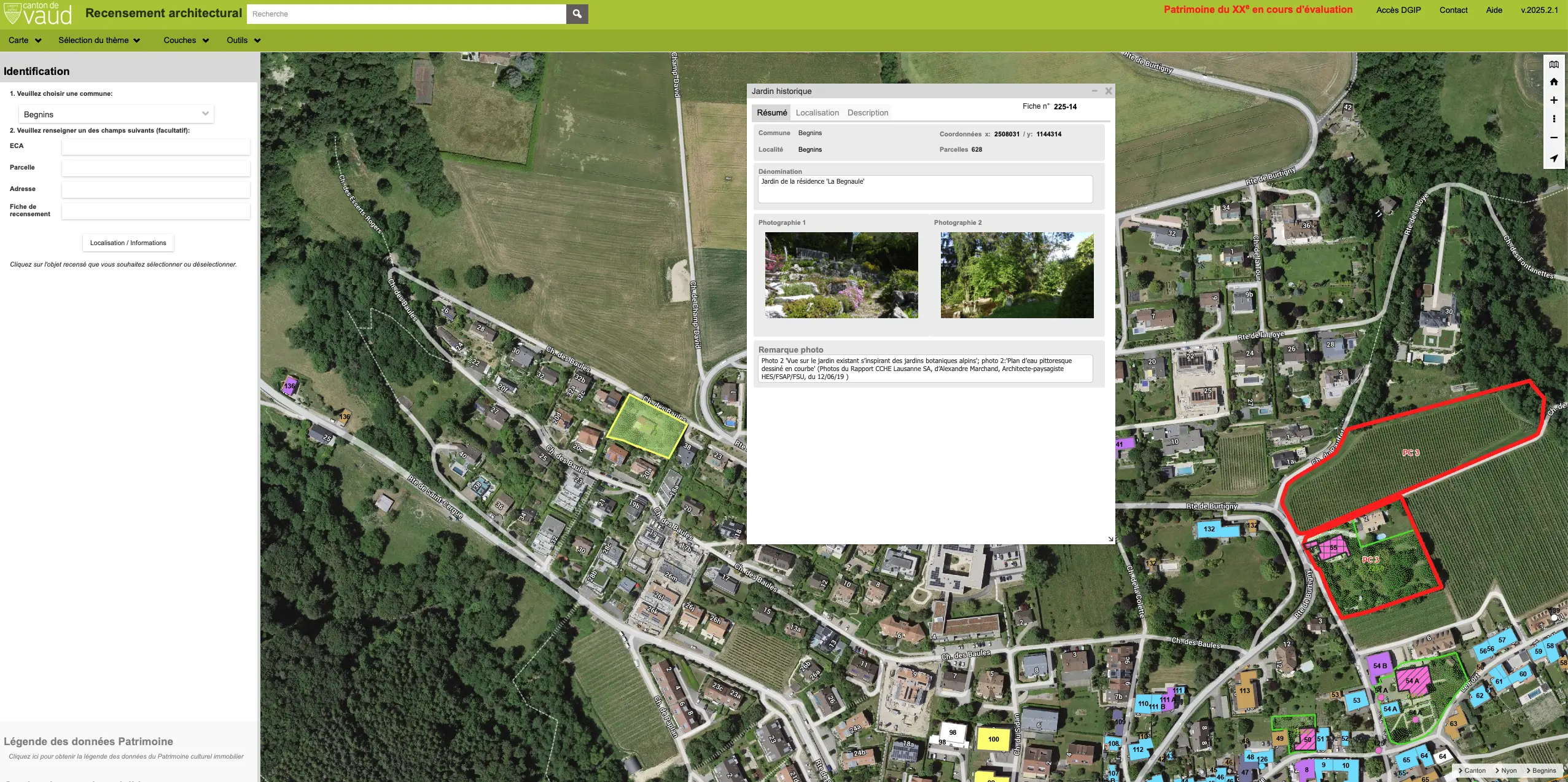 Extrait plateforme recensement
